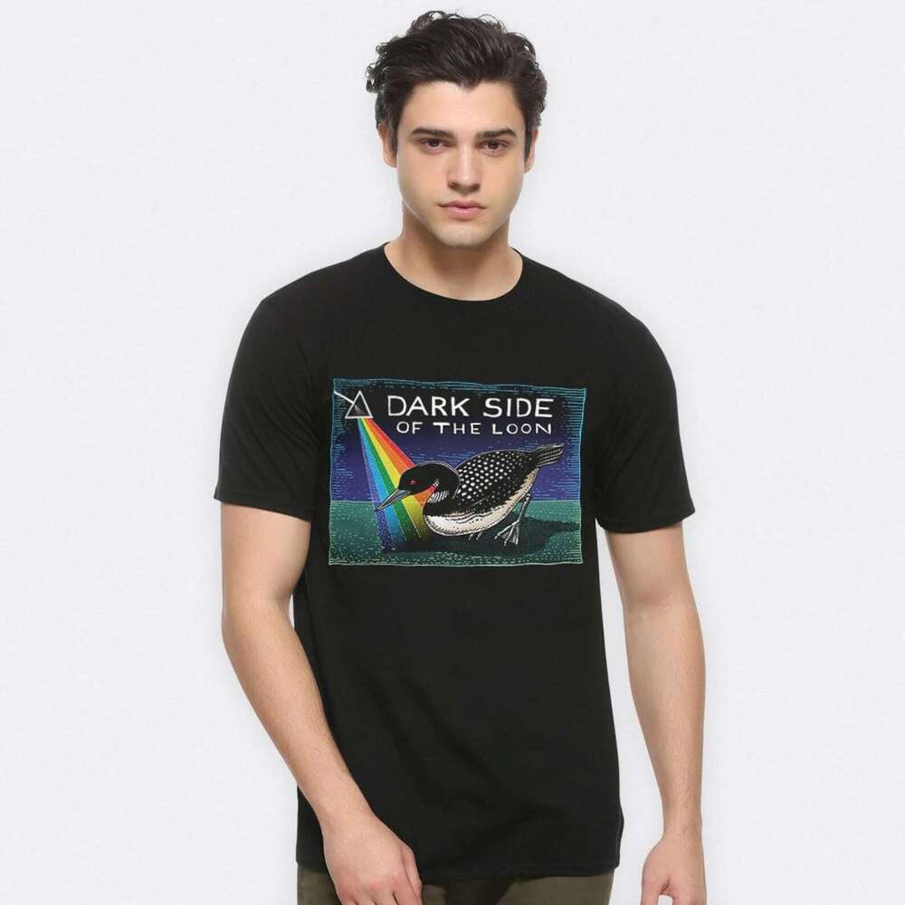 Dark Side Of The Loon Funny T-Shirt
